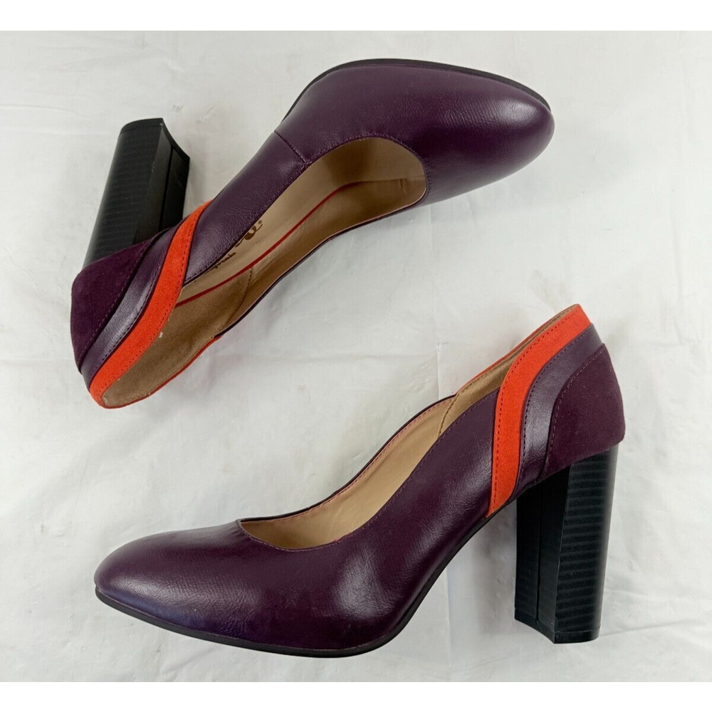 Callisto Purple Pumps Women's Size 10 - Picture 3 of 15